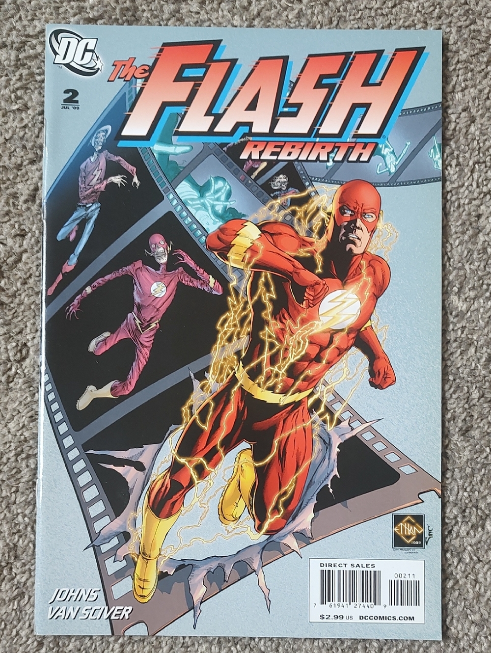 DC Comics The Flash Rebirth #2 July 2009
